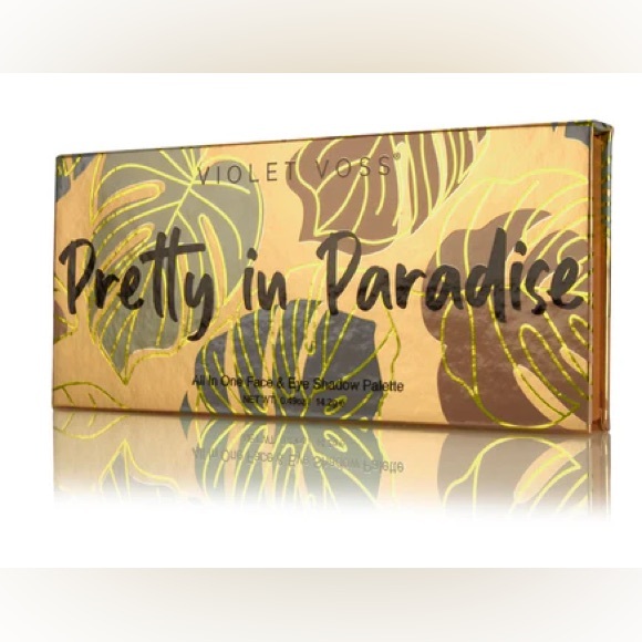 New VIOLET VOSS Pretty in Paradise All in One Face & Eye Shadow Palette - Picture 5 of 5